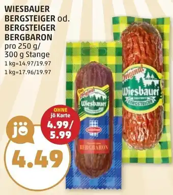 PENNY WIESBAUER BERGSTEIGER BERGSTEIGER BERGBARON Angebot
