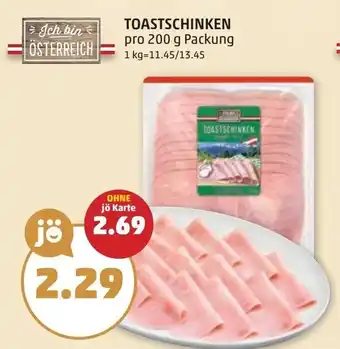 PENNY TOASTSCHINKEN Angebot