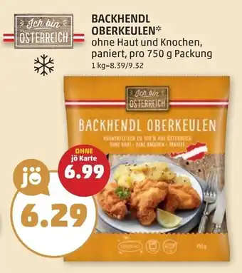 PENNY Backhendl oberkeulen Angebot