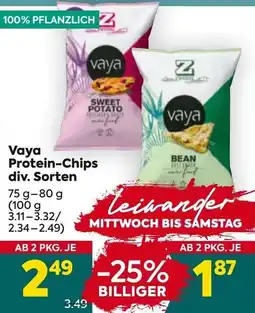 Billa Vaya Protein-Chips Angebot