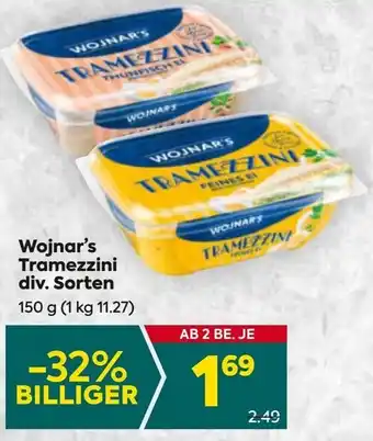 Billa Wojnar's Tramezzini Angebot
