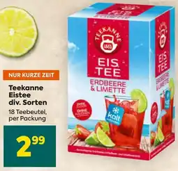 Billa Teekanne Eistee Angebot