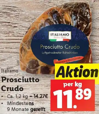 Lidl Prosciutto Crudo Angebot