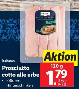 Lidl Prosciutto corto alle erbe Angebot