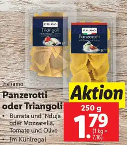 Lidl Panzerotti oder Triangoli Angebot