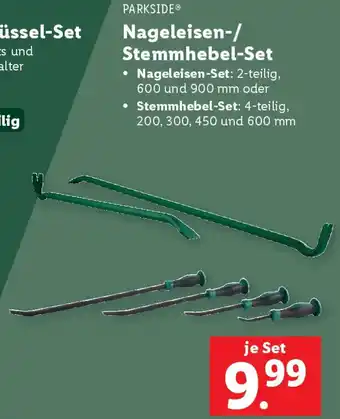 Lidl Nageleisen-/ stemmhebel-set Angebot
