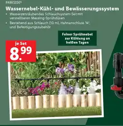 Lidl Wassernebel-kühl- und bewässerungssystem Angebot