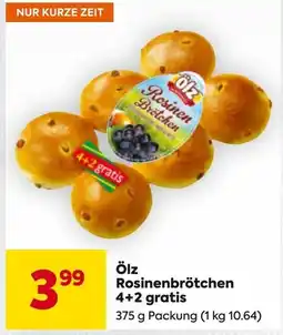 Billa Rosinenbrötchen Angebot