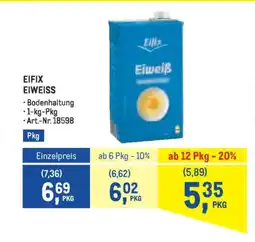 Metro Eifix eiweiss Angebot