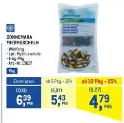Metro Connemara miesmuscheln Angebot