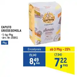 Metro Griess semola Angebot