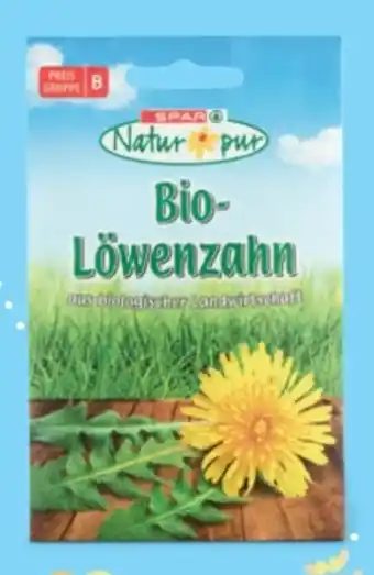 Interspar Spar Natur pur Saatgut Bio-Löwenzahn Angebot