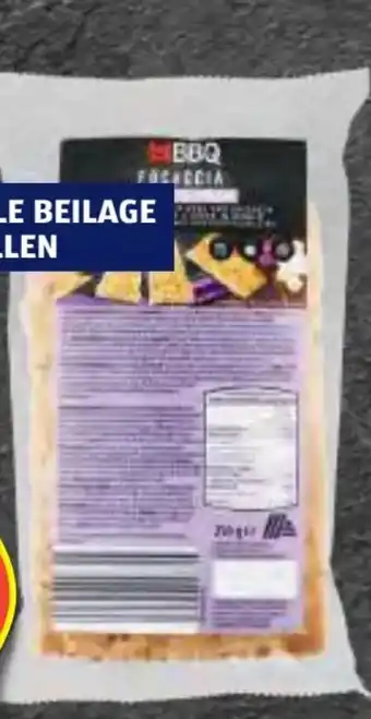 Hofer BBQ Focaccia Angebot