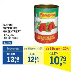 Metro Campino pizzasauce konzentriert Angebot