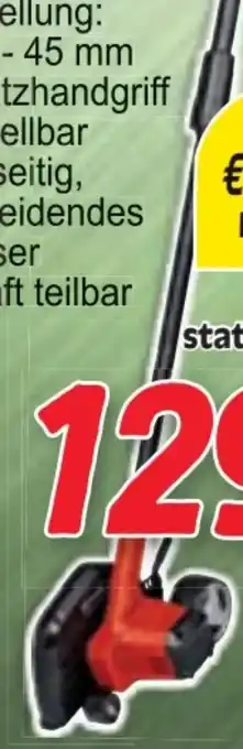 Zgonc Einhell Akku-Rasenkantenschneider GE-LE 18/190 Li Solo Angebot