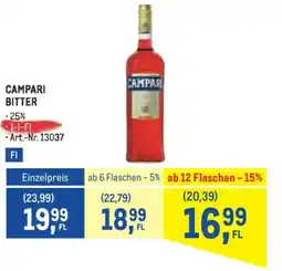 Metro Bitter Angebot