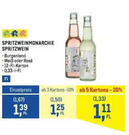 Metro Spritzweinmonarchie spritzwein Angebot