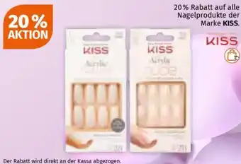 Müller auf alle Nagelprodukte der Marke KISS Angebot