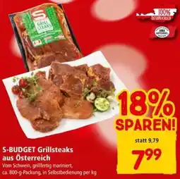 Interspar Grillsteaks aus Österreich Angebot