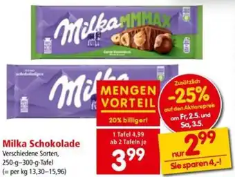 Interspar Milka Schokolade Angebot