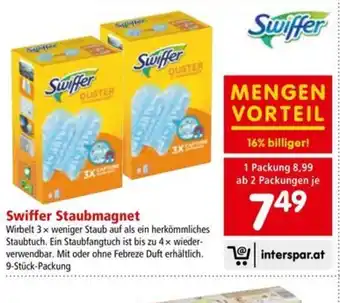 Interspar Swiffer staubmagnet Angebot