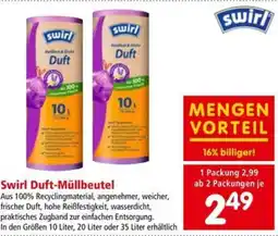 Interspar Swirl duft-müllbeutel Angebot