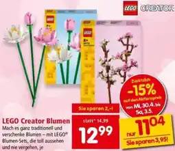 Interspar LEGO Creator Blumen Angebot
