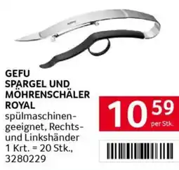 Transgourmet Gefu spargel und möhrenschäler royal Angebot