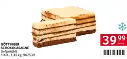 Transgourmet Göttinger schokolasagne Angebot