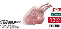 Transgourmet Voralpen strohschwein tomahawk krone Angebot