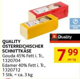 Transgourmet Österreichischer schnittkäse Angebot