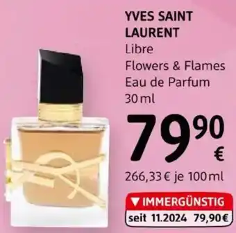 dm YVES SAINT LAURENT Libre Flowers & Flames Eau de Parfum Angebot