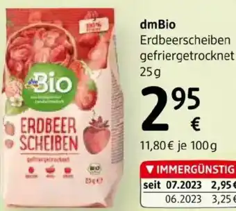 dm Dmbio erdbeerscheiben gefriergetrocknet Angebot