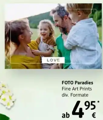 dm Foto paradies fine art prints Angebot