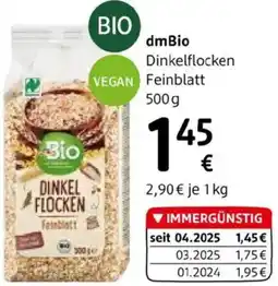 dm Dinkelflocken Feinblatt Angebot