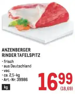Metro Anzenberger rinder tafelspitz Angebot