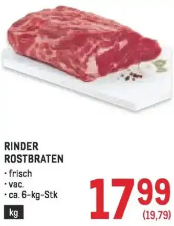 Metro Rinder rostbraten Angebot