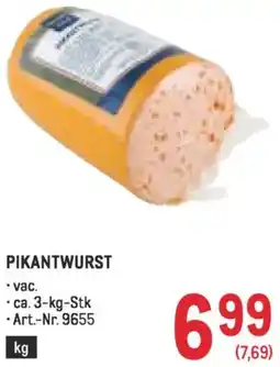 Metro Pikantwurst Angebot