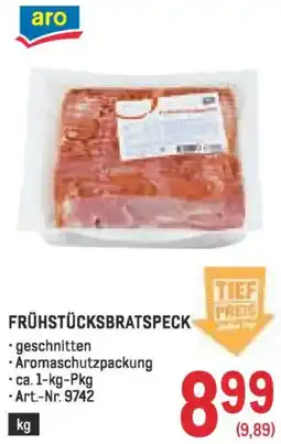 Metro Frühstücksbratspeck Angebot