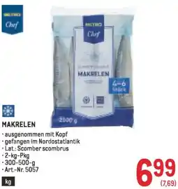 Metro Makrelen Angebot
