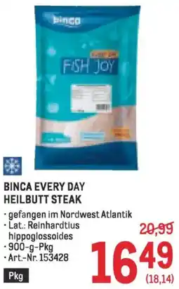 Metro Binca every day heilbutt steak Angebot