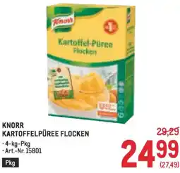 Metro Kartoffelpüree flocken Angebot