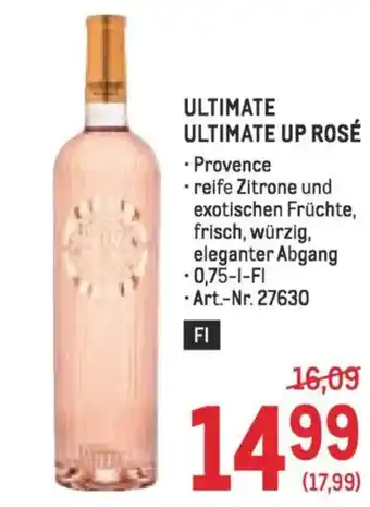 Metro ULTIMATE UP ROSÉ Angebot
