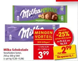 Interspar MILKA SCHOKOLADE Angebot