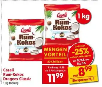 Interspar Casali Rum-Kokos Dragees Classic Angebot
