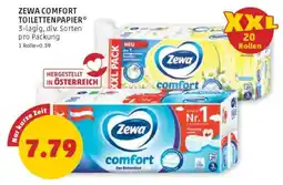 PENNY Zewa Comfort Toilettenpapier Angebot
