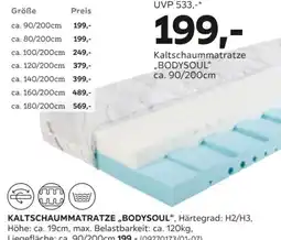 Mömax Kaltschaummatratze „bodysoul Angebot