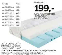 Mömax Kaltschaummatratze „bodysoul Angebot