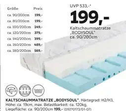 Mömax Kaltschaummatratze „bodysoul Angebot