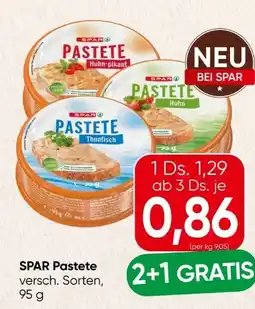 Spar Spar Pastete Angebot